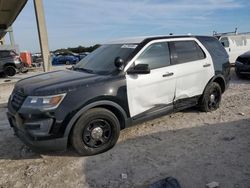 Ford Explorer salvage cars for sale: 2017 Ford Explorer Police Interceptor