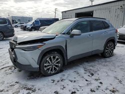 Salvage cars for sale from Copart Chicago Heights, IL: 2023 Toyota Corolla Cross XLE