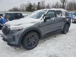 Ford Explorer salvage cars for sale: 2025 Ford Explorer ST-Line