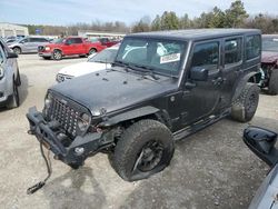 Jeep Wrangler salvage cars for sale: 2018 Jeep Wrangler Unlimited Sport