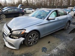 Mercedes-Benz salvage cars for sale: 2016 Mercedes-Benz C 300 4matic