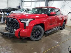 Toyota Tundra salvage cars for sale: 2022 Toyota Tundra Crewmax SR