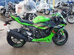 Kawasaki salvage cars for sale: 2024 Kawasaki ZX636 K