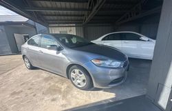 Dodge Dart salvage cars for sale: 2016 Dodge Dart SE