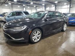 Chrysler 200 salvage cars for sale: 2015 Chrysler 200 Limited