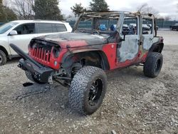 Jeep Wrangler salvage cars for sale: 2014 Jeep Wrangler Unlimited Sport