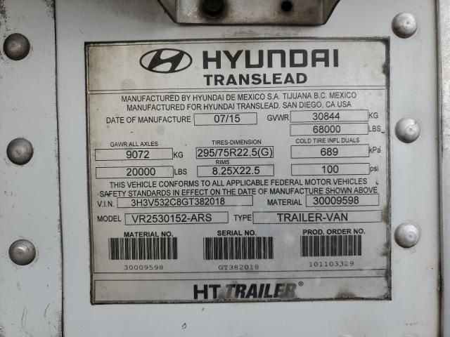 2016 Hyundai Translead