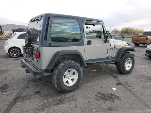 2002 Jeep Wrangler / TJ X