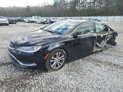 Chrysler 200 salvage cars for sale: 2016 Chrysler 200 Limited