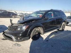 Dodge Journey salvage cars for sale: 2018 Dodge Journey Crossroad