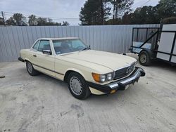 Mercedes-Benz sl-Class salvage cars for sale: 1987 Mercedes-Benz 560 SL