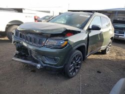 Jeep Compass salvage cars for sale: 2021 Jeep Compass 80TH Edition