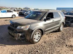 Ford salvage cars for sale: 2017 Ford Explorer XLT