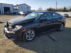 Honda salvage cars for sale: 2018 Honda Civic LX