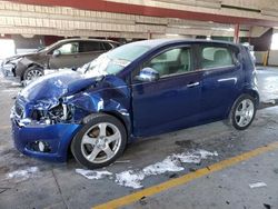 Chevrolet salvage cars for sale: 2013 Chevrolet Sonic LTZ