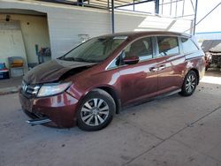 Salvage cars for sale from Copart Phoenix, AZ: 2016 Honda Odyssey EXL