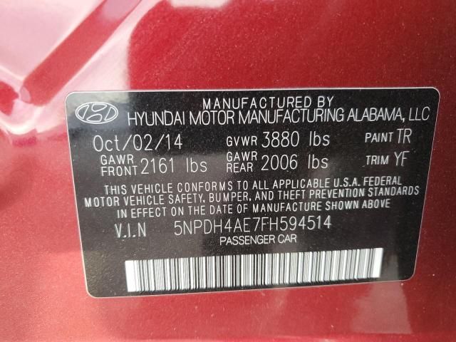 2015 Hyundai Elantra SE