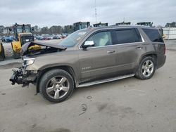 Salvage cars for sale from Copart Dunn, NC: 2016 Chevrolet Tahoe K1500 LTZ