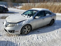 Salvage cars for sale from Copart Davison, MI: 2012 Ford Fusion SE