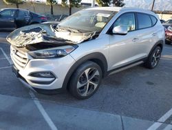 Salvage cars for sale from Copart Rancho Cucamonga, CA: 2017 Hyundai Tucson Limited