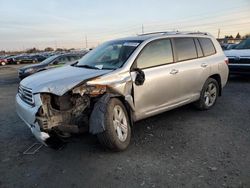 Toyota Highlander salvage cars for sale: 2008 Toyota Highlander Limited