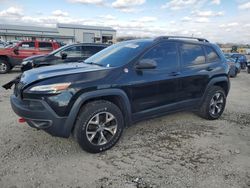 Jeep Cherokee salvage cars for sale: 2015 Jeep Cherokee Trailhawk