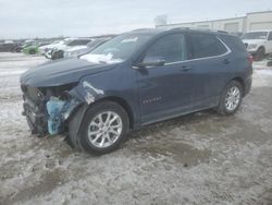 Salvage cars for sale from Copart Kansas City, KS: 2018 Chevrolet Equinox LT