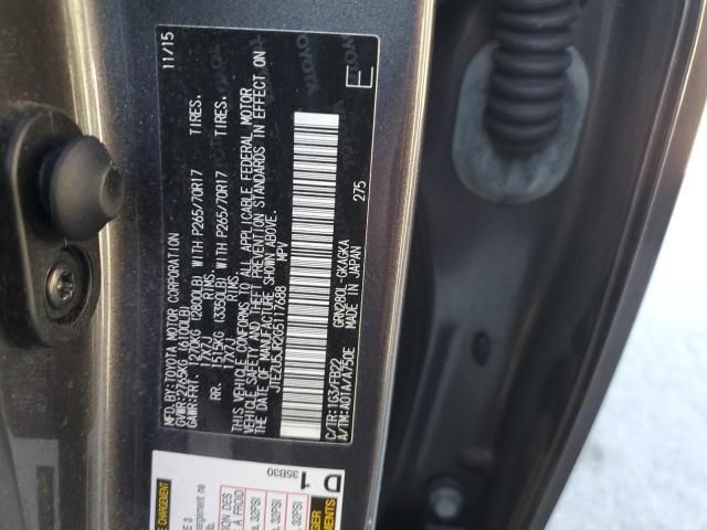 2016 Toyota 4runner SR5