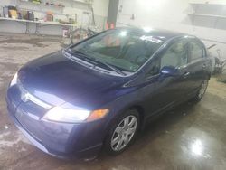 Salvage cars for sale from Copart Chicago Heights, IL: 2008 Honda Civic LX