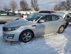 KIA Optima salvage cars for sale: 2015 KIA Optima LX