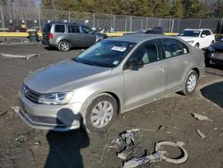 Volkswagen salvage cars for sale: 2015 Volkswagen Jetta Base