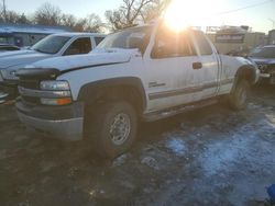 Chevrolet Silverado k2500 Heavy dut salvage cars for sale: 2002 Chevrolet Silverado K2500 Heavy Duty