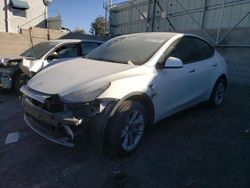 Salvage cars for sale from Copart Albuquerque, NM: 2021 Tesla Model Y