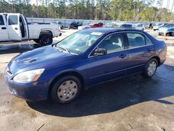 Salvage cars for sale from Copart Harleyville, SC: 2003 Honda Accord LX