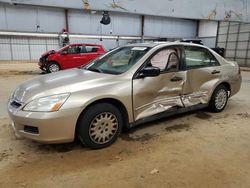 Honda Vehiculos salvage en venta: 2007 Honda Accord Value