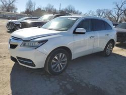 Acura salvage cars for sale: 2015 Acura MDX Technology