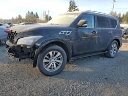 Infiniti Vehiculos salvage en venta: 2017 Infiniti QX80 Base