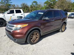 Ford Explorer salvage cars for sale: 2015 Ford Explorer XLT