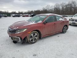 Honda Civic lx salvage cars for sale: 2020 Honda Civic LX