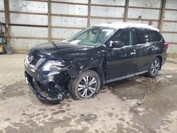 Nissan salvage cars for sale: 2019 Nissan Pathfinder S