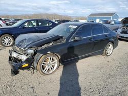 Mercedes-Benz salvage cars for sale: 2012 Mercedes-Benz C 300 4matic