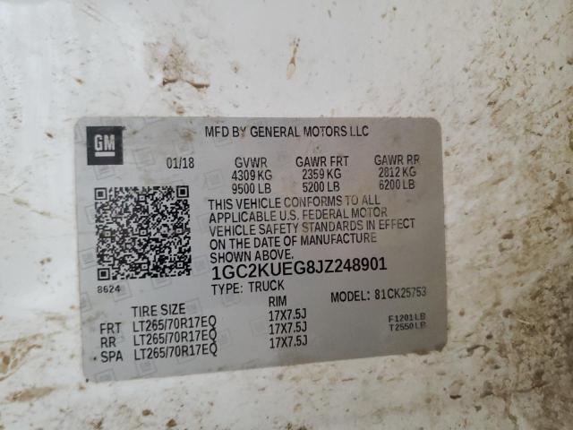 2018 Chevrolet Silverado K2500 Heavy Duty