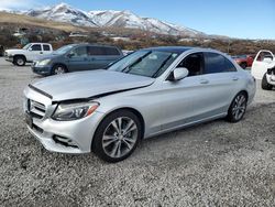 Mercedes-Benz c-Class salvage cars for sale: 2015 Mercedes-Benz C300