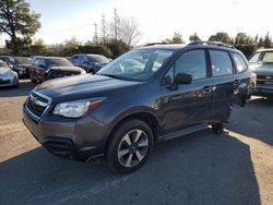 Subaru Forester salvage cars for sale: 2017 Subaru Forester 2.5I