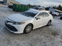 Salvage cars for sale from Copart Memphis, TN: 2020 Toyota Camry LE