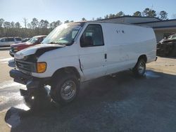 Ford Econoline e350 Super Duty salvage cars for sale: 2004 Ford Econoline E350 Super Duty Van