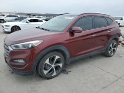 Hyundai salvage cars for sale: 2016 Hyundai Tucson Limited