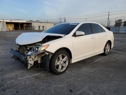 Salvage cars for sale from Copart Sun Valley, CA: 2012 Toyota Camry Base