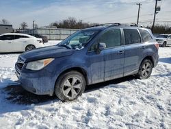 Subaru Forester salvage cars for sale: 2014 Subaru Forester 2.5I Touring