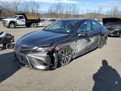 Salvage cars for sale from Copart Marlboro, NY: 2021 Toyota Camry SE